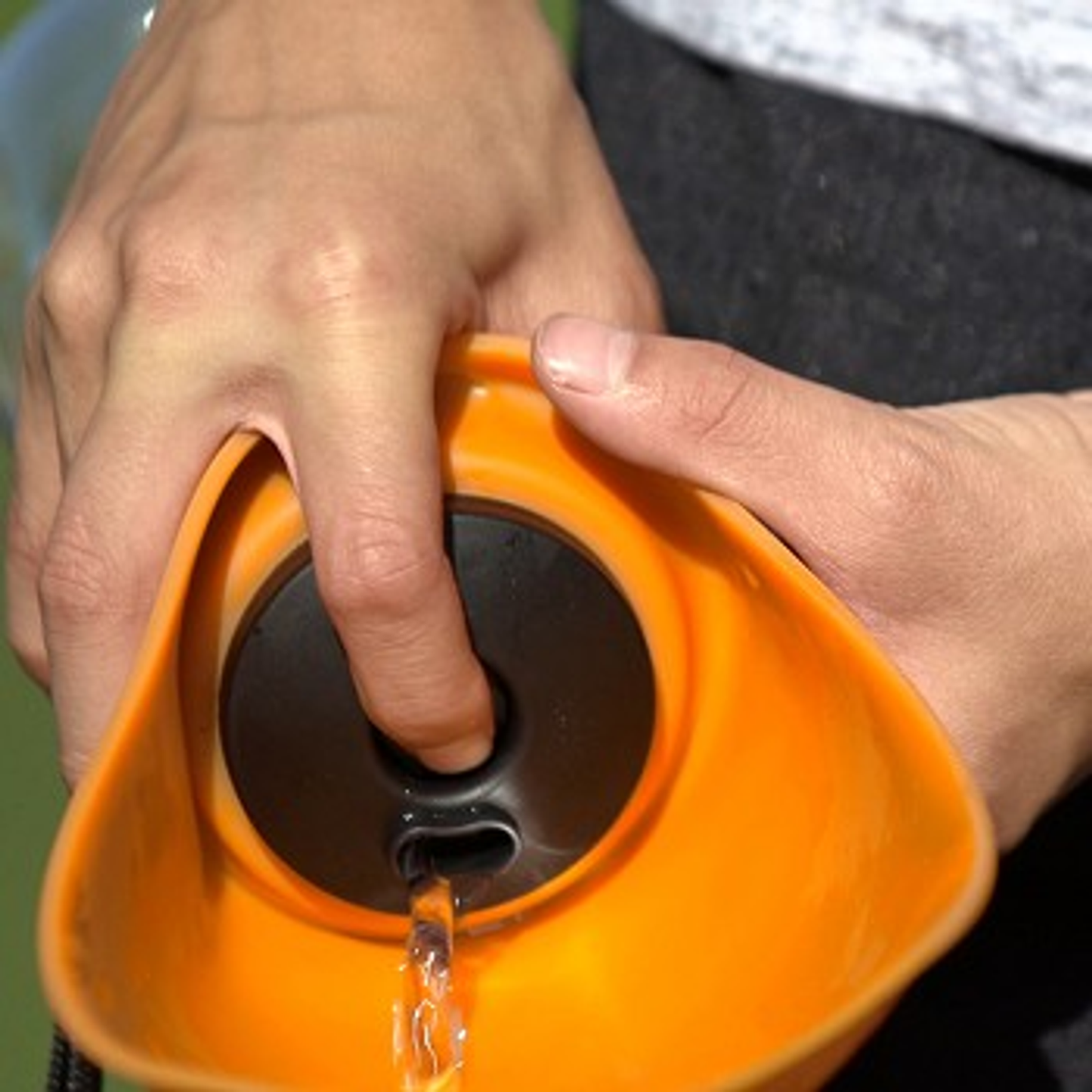 Flipo Fold-A-Bowl Portable Pet Water Bottle and Bowl