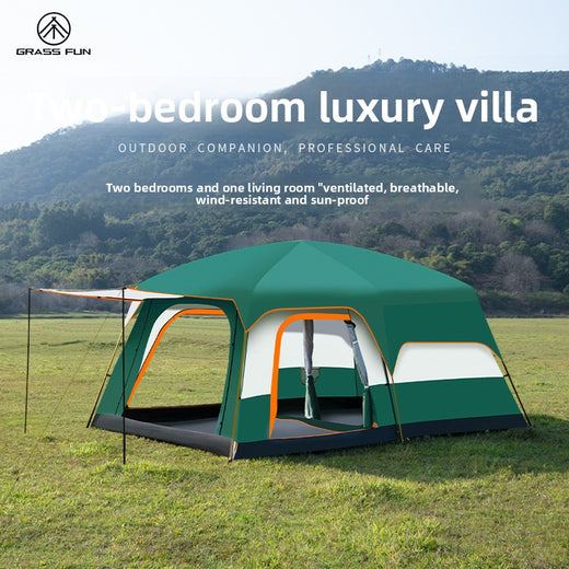 Outdoor Camping Tent Two Rooms
