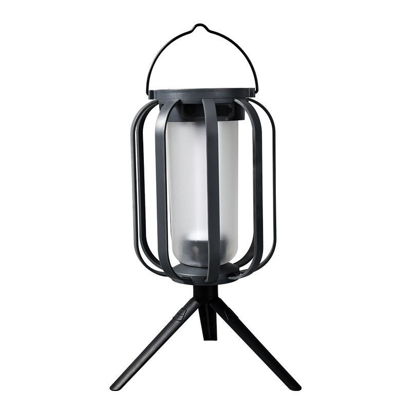 Solar Flame Lantern with USB Charging
