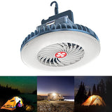 Portable multi-functional camping lamp