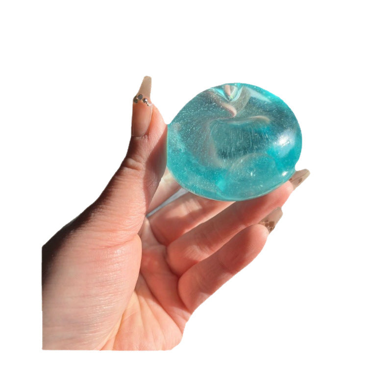 Handmade Maltose Squishy Slow Rising Stress Relief Ball Fruit Shaped Fidget Toy