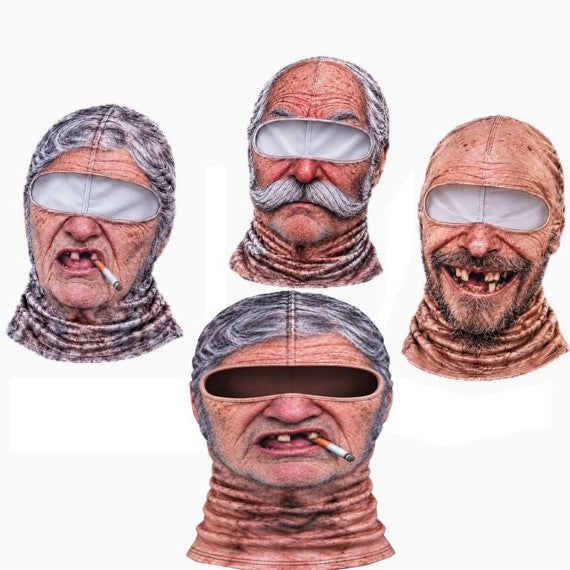 Novelty Animal Pattern Full Face Ski Cycling Mask
