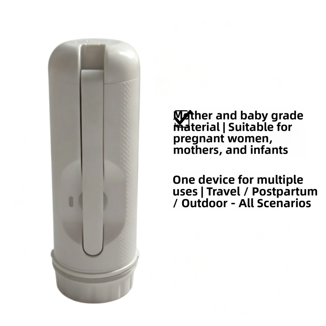 Portable Electric Body Washer with Multiple Cleaning Modes