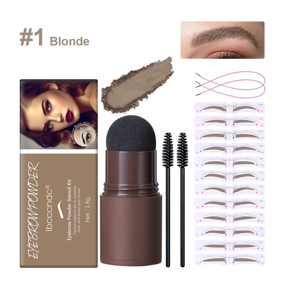 Headband Style Eyebrow Stamp and Powder