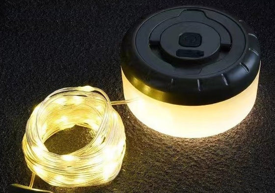 Rechargeable Outdoor Camping LED String Lights Camping & Hiking product image 6