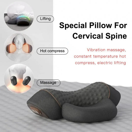 Neck massage pillow