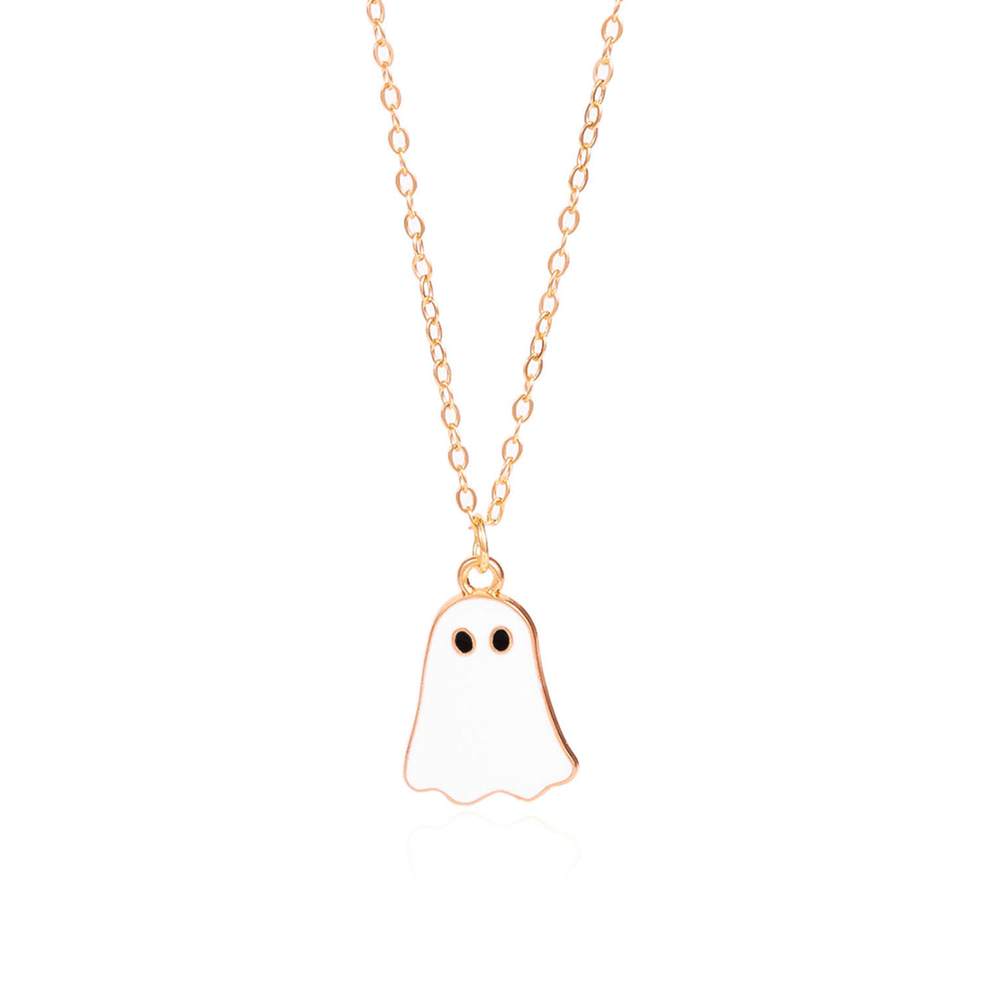 Halloween Ghost Necklace Earrings