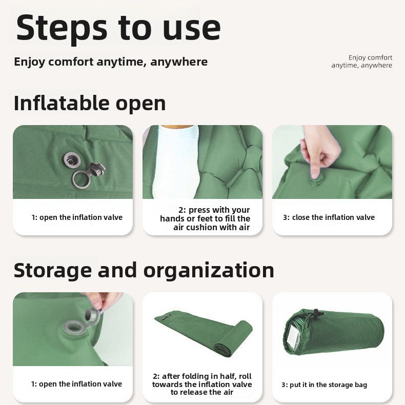 Portable Inflatable Camping Mattress