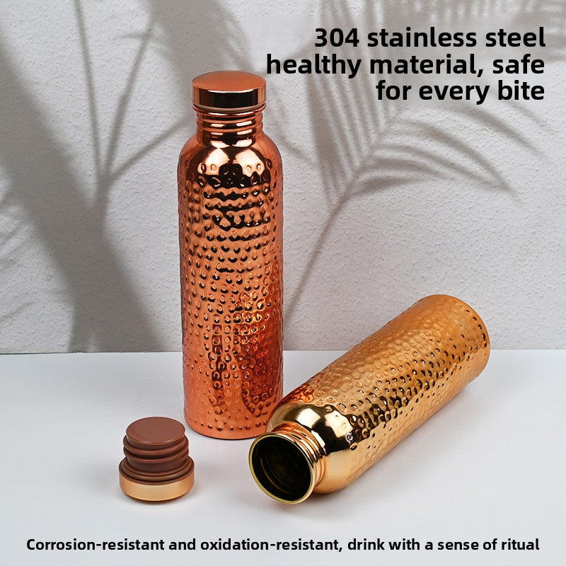 Ayurvedic Copper Plated Sports Water Bottle