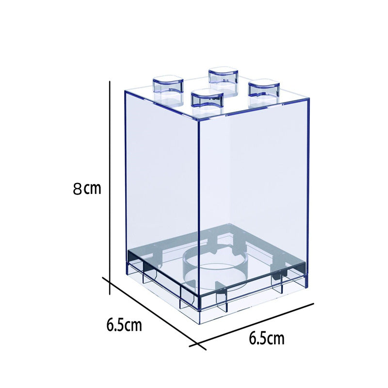 Stackable Acrylic Display Case with Dustproof Cover