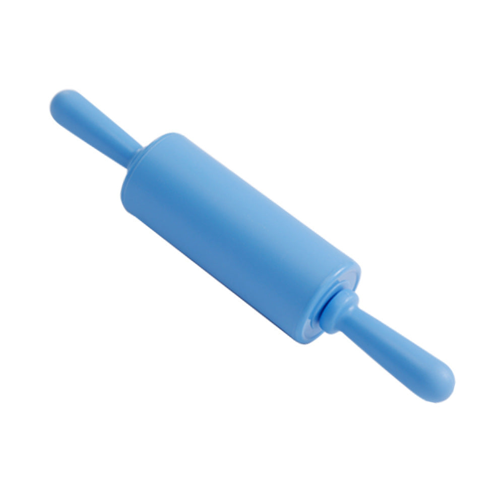 Mini Plastic Rolling Pin with PP Handle Children Baking Tool Dumpling Stick Lightweight