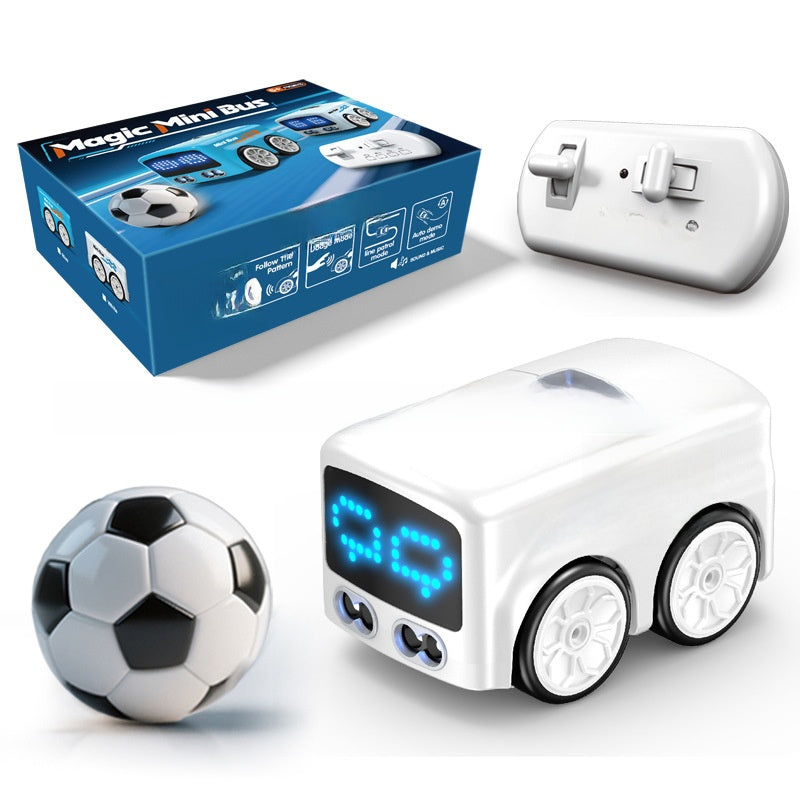 Gesture control smart car, white
