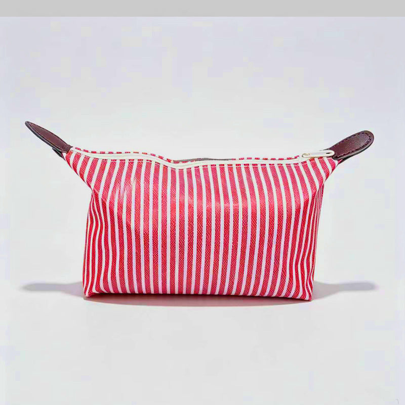 Striped Dumpling Bag