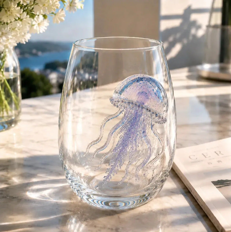 Decorative Bouquet-Shaped Whiskey Glass