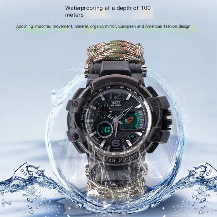 Tactical paracord bracelet outdoor