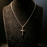 Minimalist Cross Titanium Steel Necklace