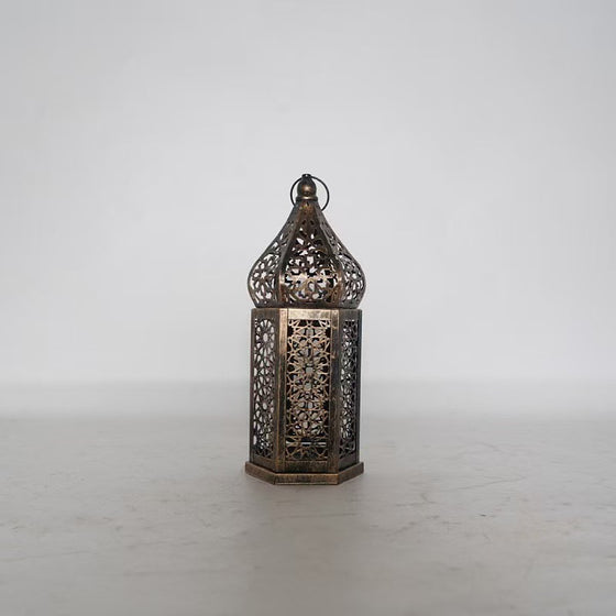 Retro Iron Moroccan Lantern Decor product image 6