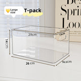 Transparent Rectangular Storage Organizer Box product image 4