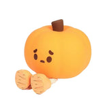 Pumpkin-shaped silicone pat light