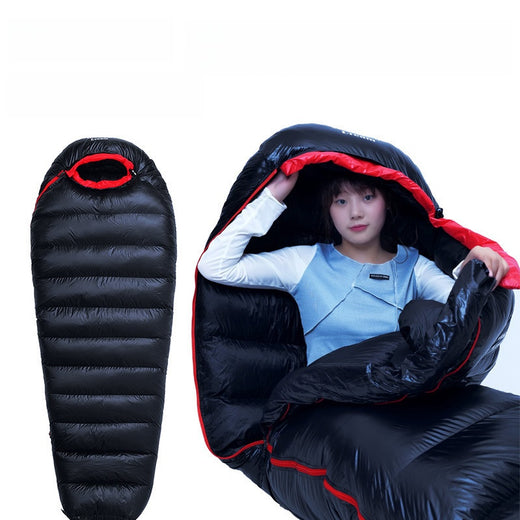 Mummy Down Sleeping Bag Ultra Light Outdoor Four Seasons