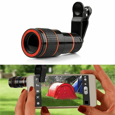 8X Clip-On Mobile Zoom Lens