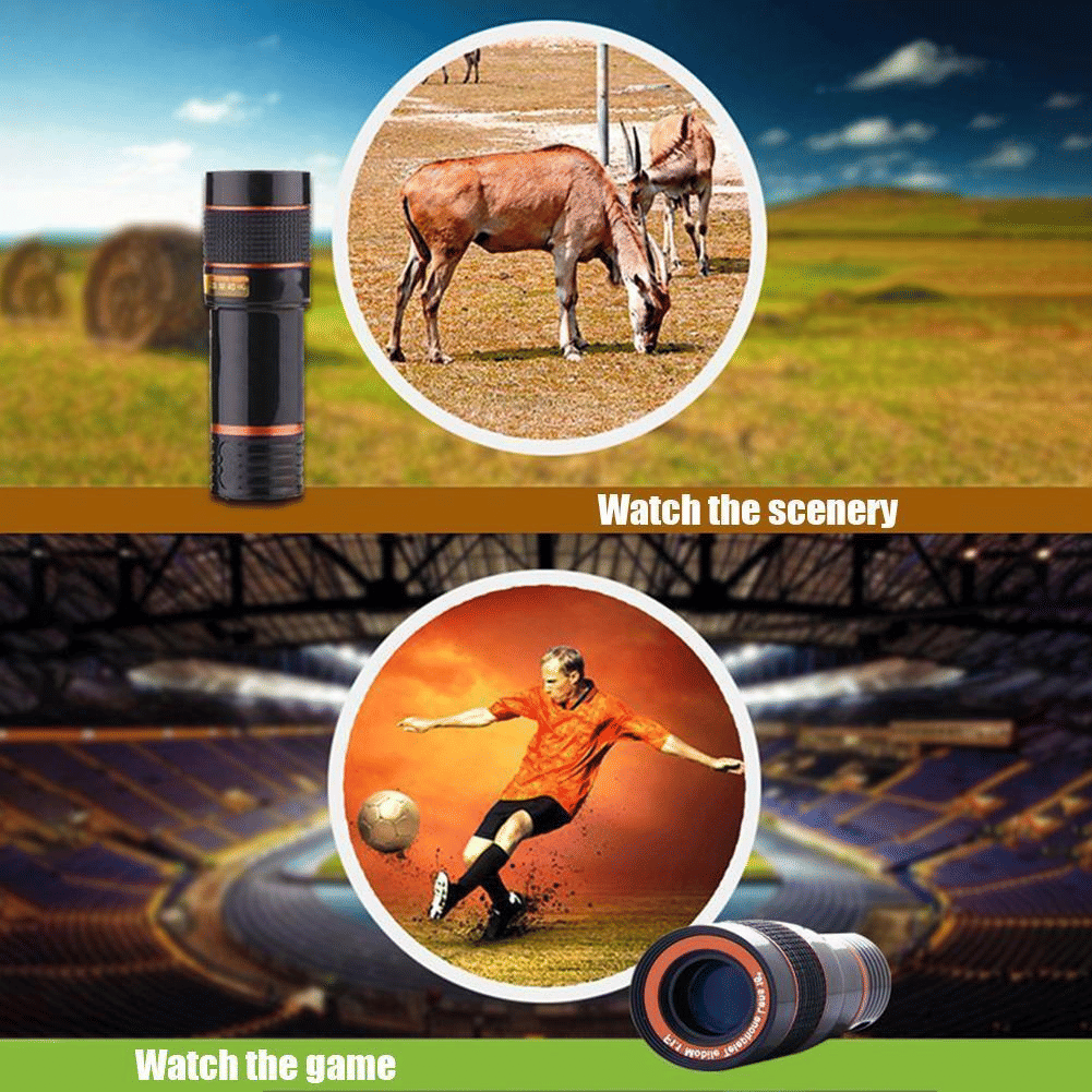 8X Clip-On Mobile Zoom Lens1