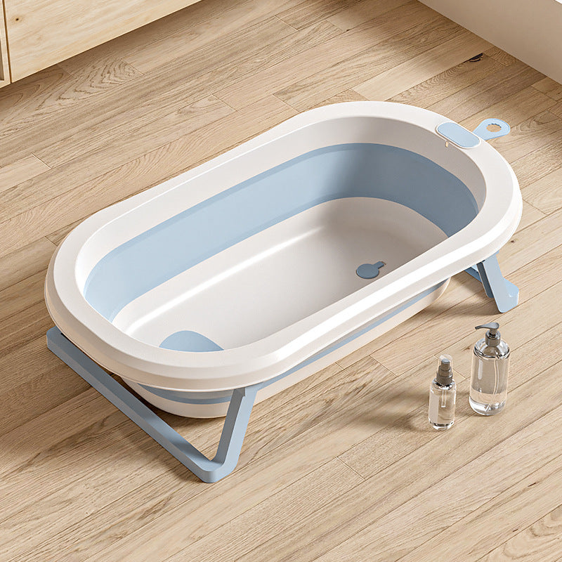 Foldable Baby Bathtub with Temperature Display