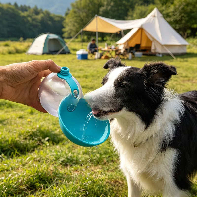 Portable Foldable Pet Water Dispenser Bottle