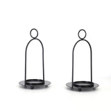 Wrought Iron Candle Lantern