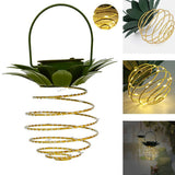 Solar Pineapple LED Garden Light