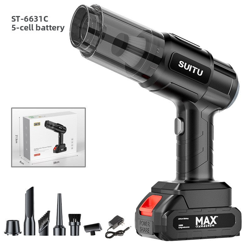 Handheld Cordless Vacuum Cleaner with Blowing Function