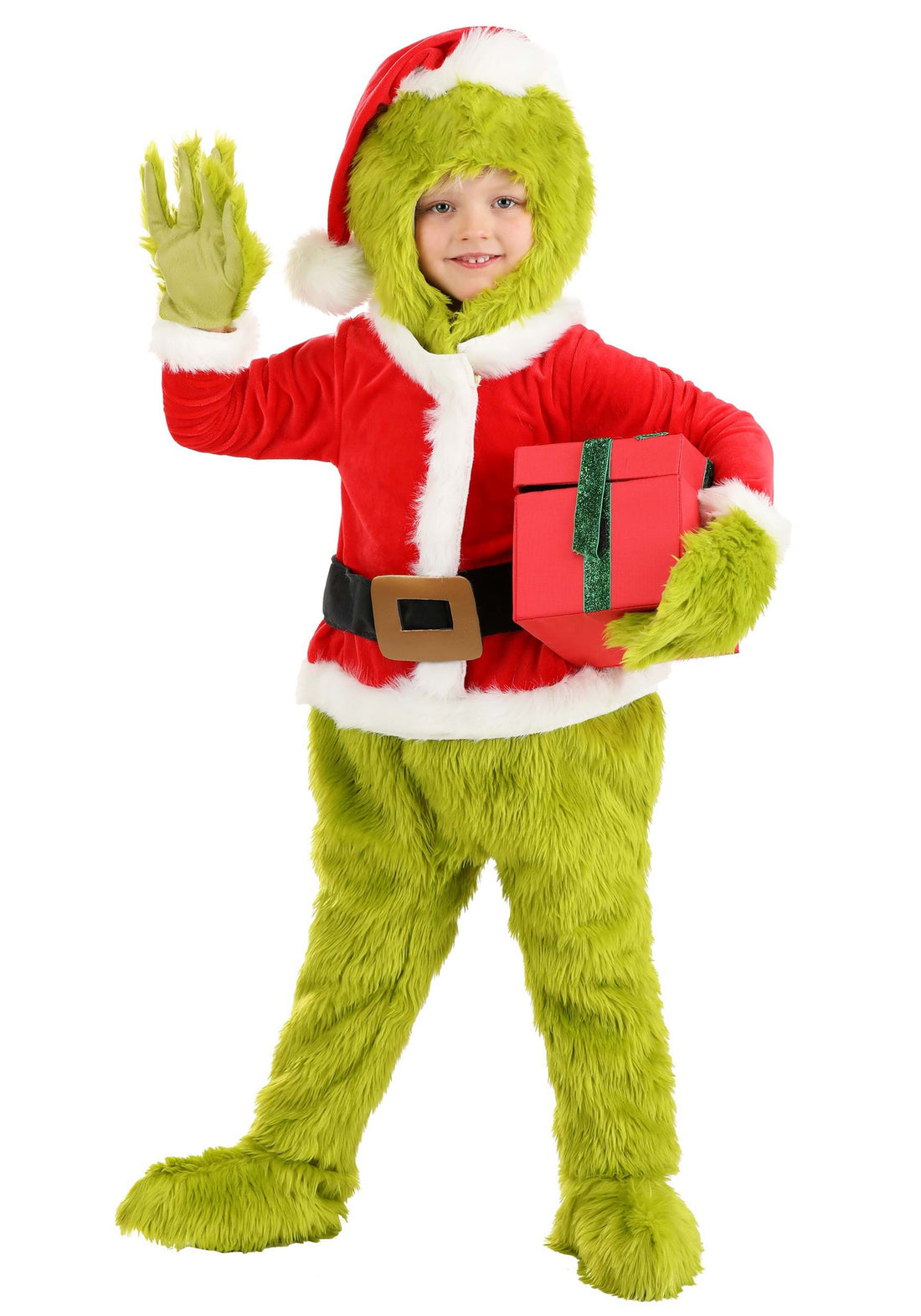 Halloween hit green monster Grinch cosplay costume