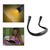Adjustable USB Reading Light with Flexible Neck and Three Colors
