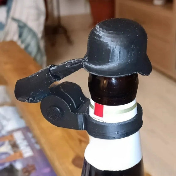 Soldier Salute Beer Bottle Helmet product image 2