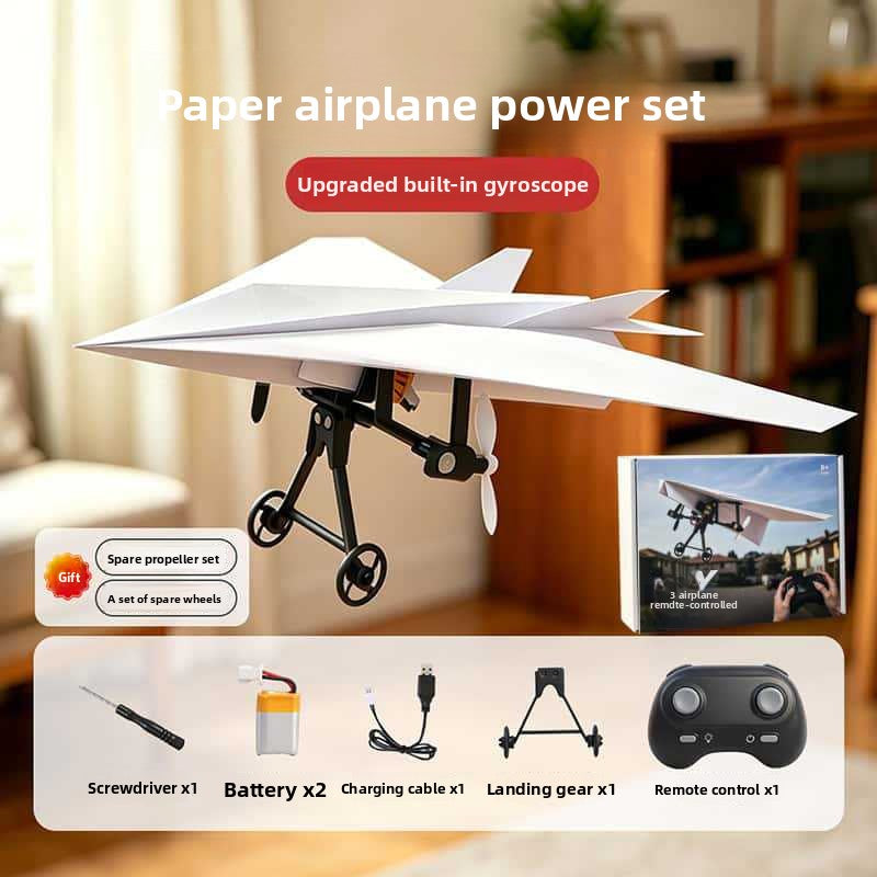 DIY Remote Control Paper Airplane Kit