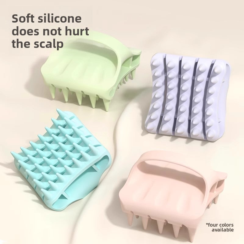 Hair-washing massage comb