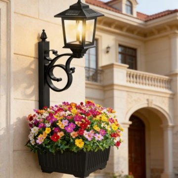 Solar Flower Pot Light Outdoor Garden Decoration Garden & Outdoor product image 3