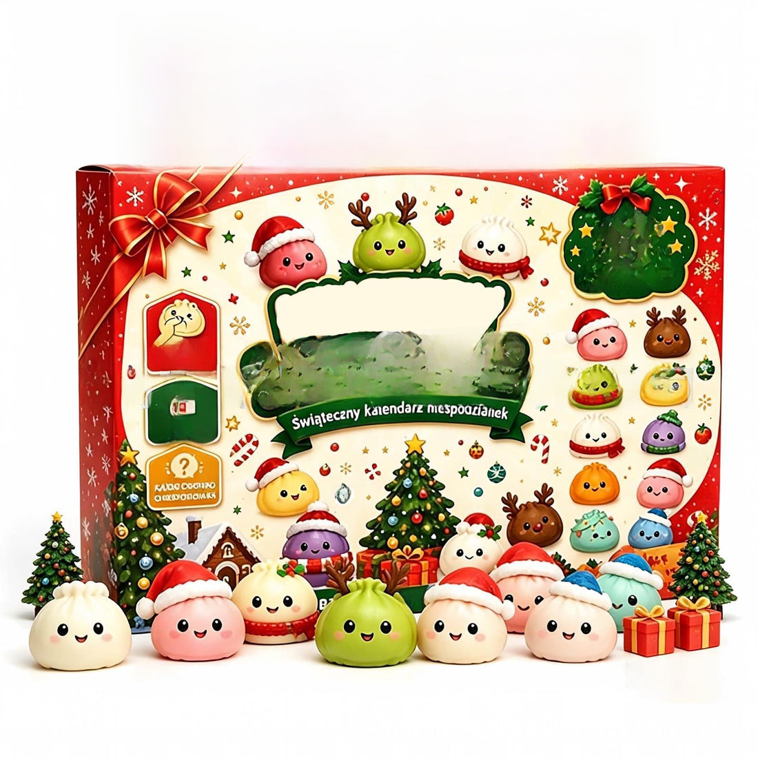 Christmas calendar puzzle box