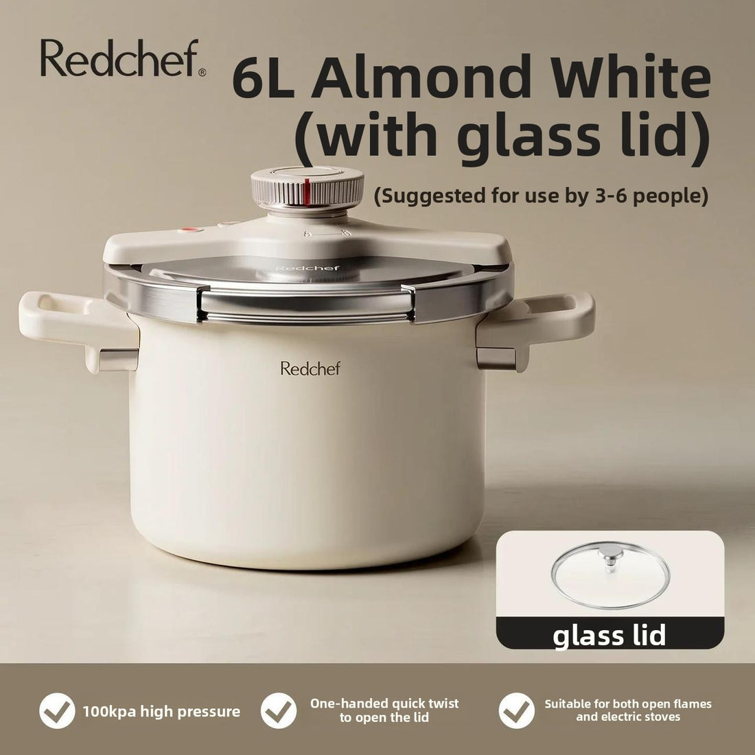 Small household pressure cooker