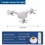 Remote Control LED Ceiling Fan Light