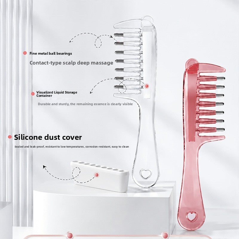 Liquid Application Hair Care Comb with Crystal Roller product image 3