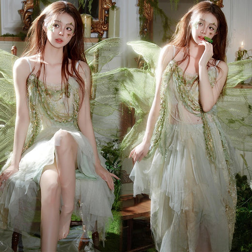 Ethereal Fairy Photo Shoot Dress