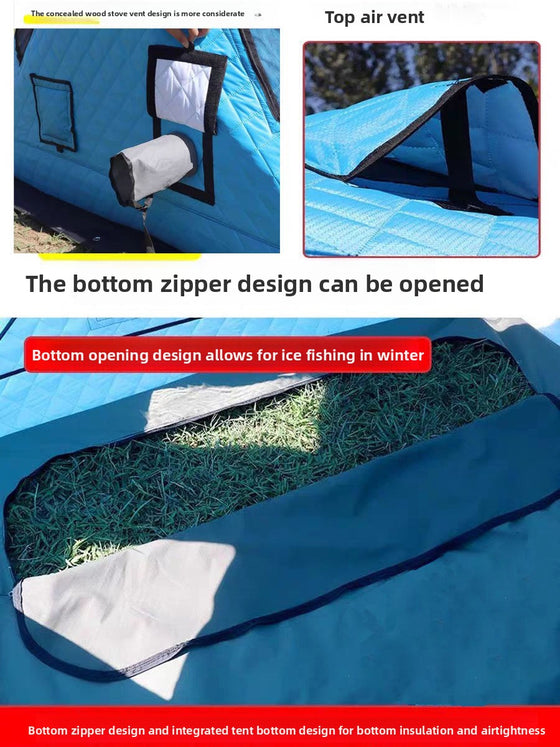 Outdoor fishing with cotton tent Camping Shelter & Sleep product image 3