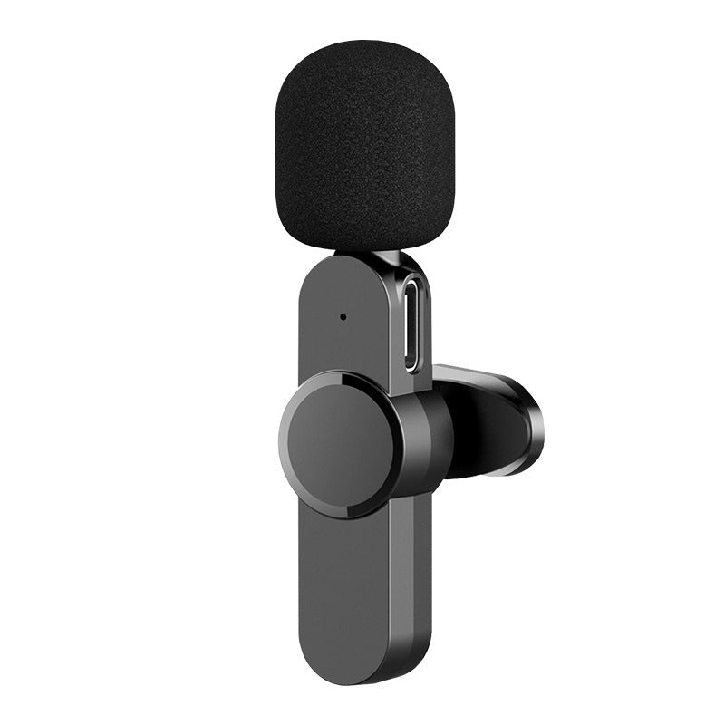 Receiver plugged into a phone's charging port for recording