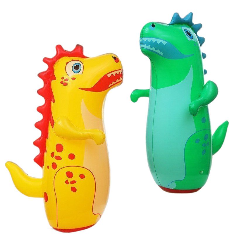 Children Inflatable Dinosaur Tumbler for Training