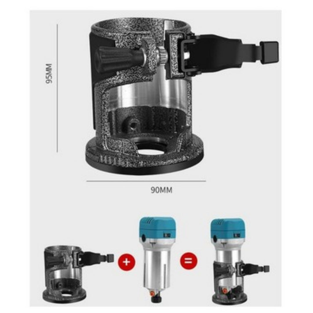 Woodworking Router Base Trimmer Spare Protective Tool Set