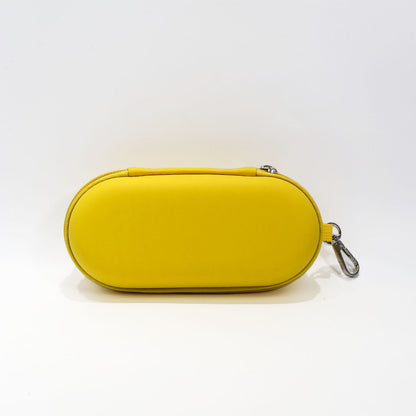 Two pairs of eyeglass cases