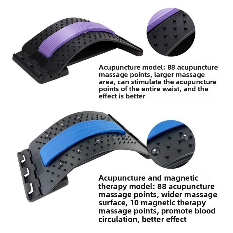 Lumbar Support Massager Cushion with Magnetic Therapy