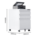 Steel telescopic mobile cabinet