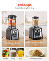 1400W high-speed blender blending a smoothie